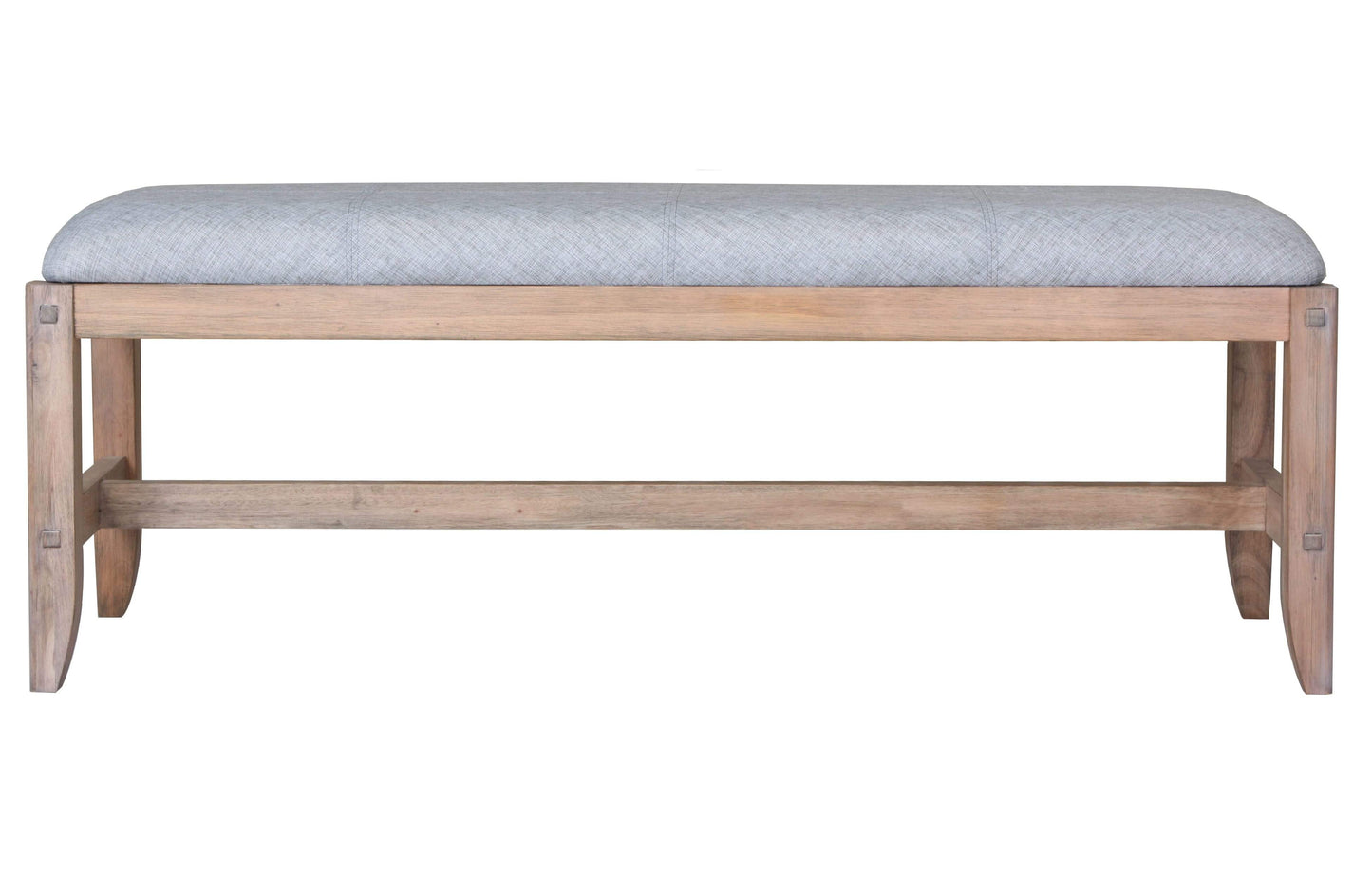 Scott Living Auburn White-Washed Bench