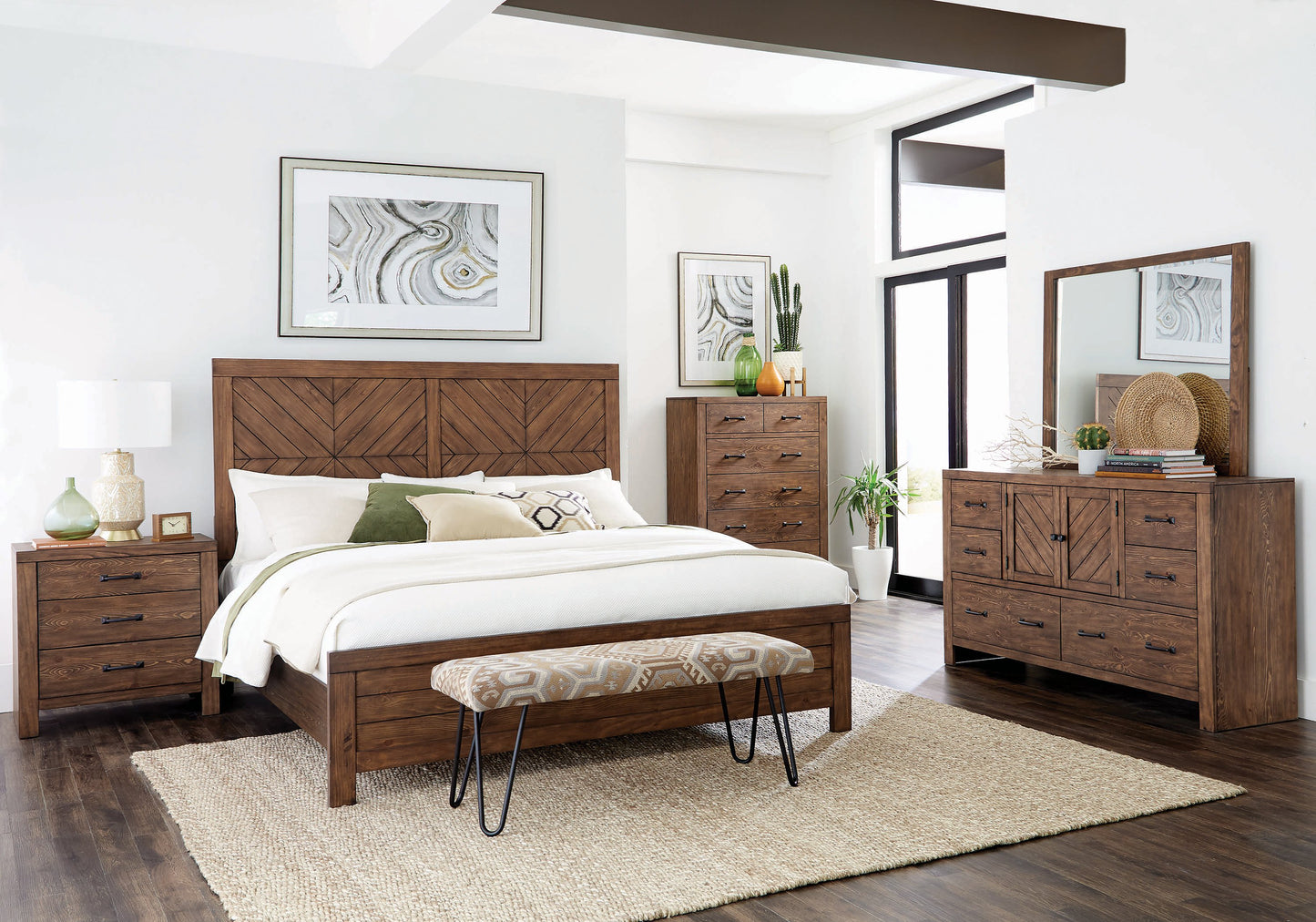 Reeves Mojave Brown Bed