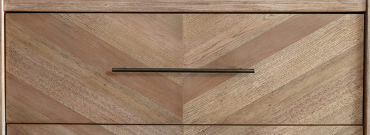Scott Living Auburn White-Washed Chest