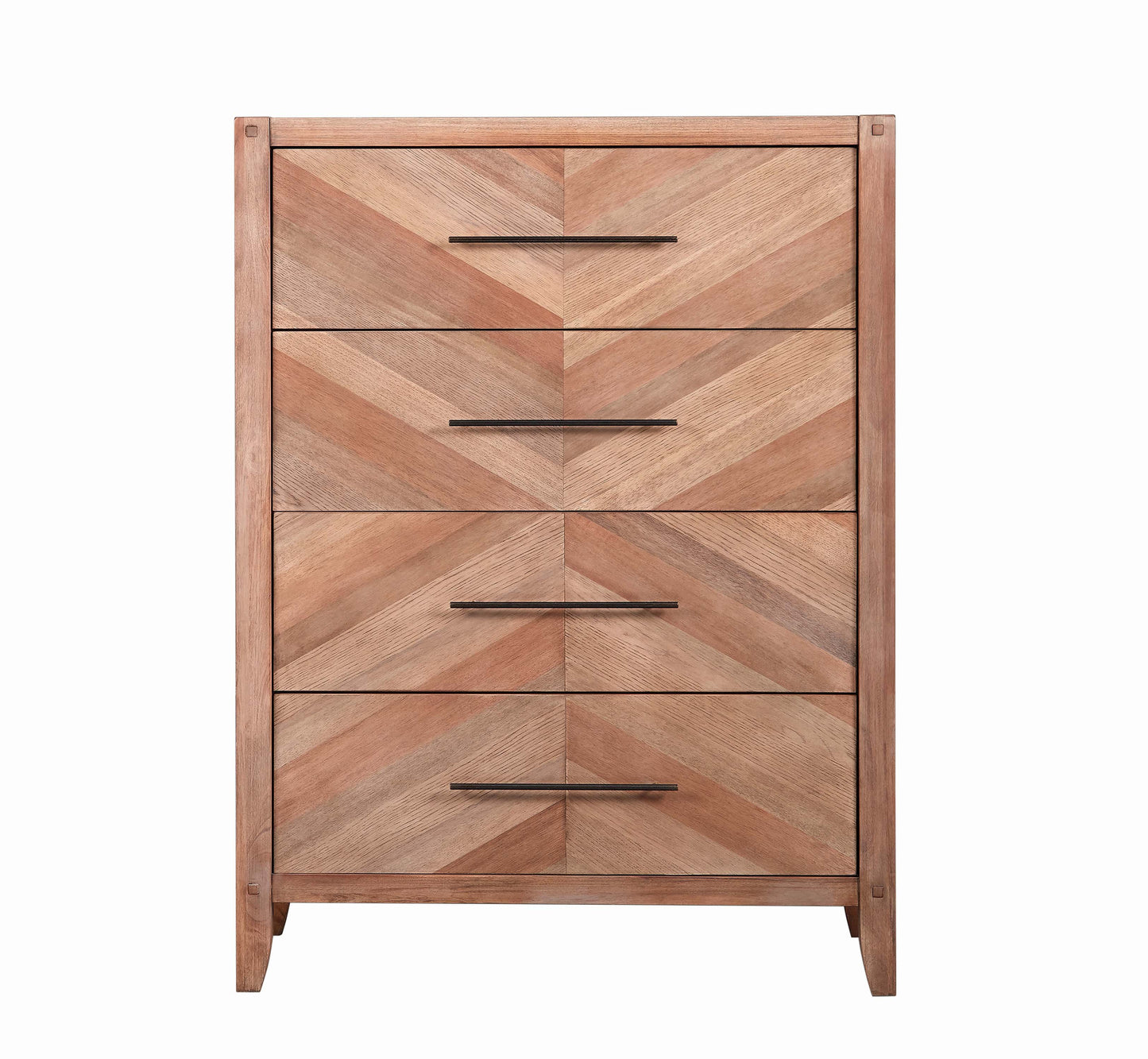 Scott Living Auburn White-Washed Chest
