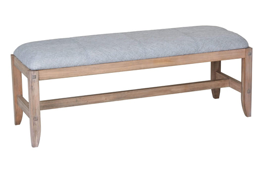 Scott Living Auburn White-Washed Bench