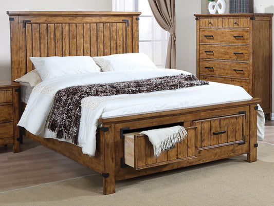 Brenner Rustic Honey Bed