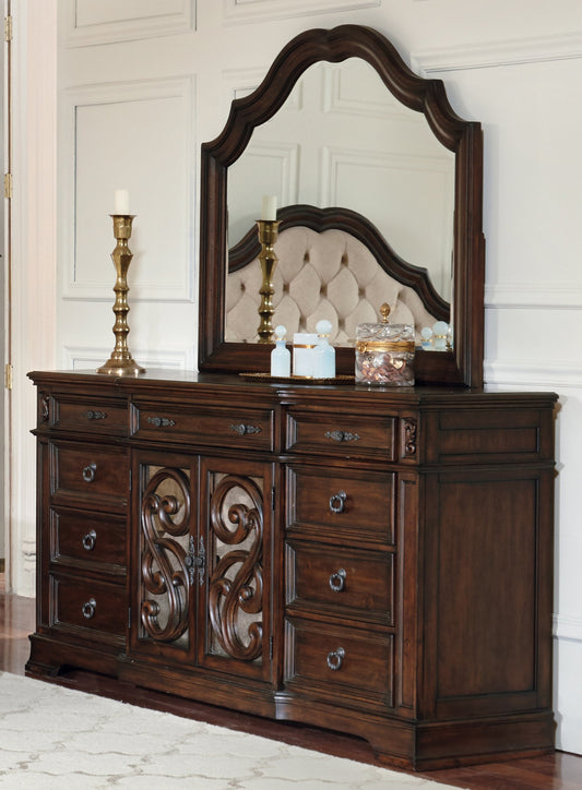 Ilana Antique Java Nine-Drawer Dresser